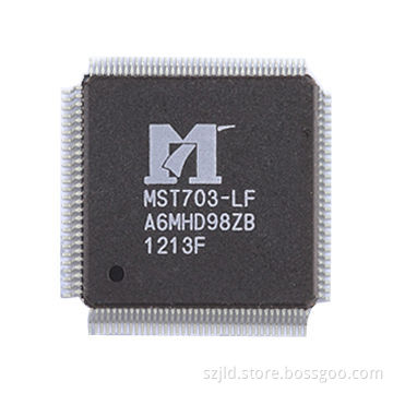 Small Size LCD TV Processor with Video Decoder Chip